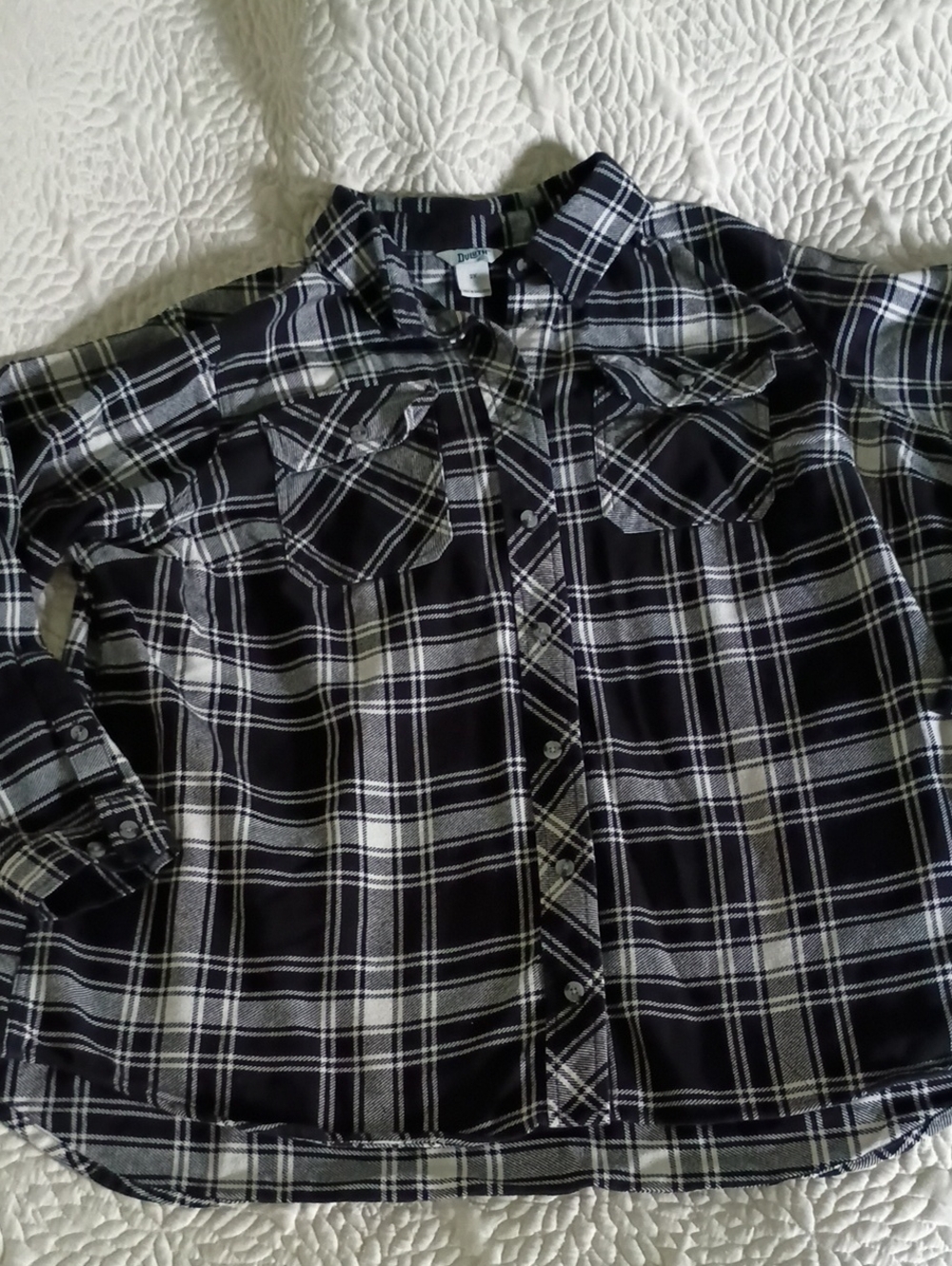 Duluth Trading Co Women's Plus Flannel Shirt 2X